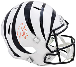 Joe Burrow Autographed Bengals White Alternate Full Size Speed Helmet Fanatics - £548.43 GBP