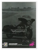 Kicker PS5250 Harley-Davidson Coaxial Speakers 2011 Full-Page Print Magazine Ad - £7.63 GBP