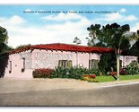 Ramonas Marriage Place Old Town San Diego California CA Linen Postcard C20 - $1.93