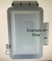 Commercial Electric 1-Gang Extra-Duty Non-Metallic Weatherproof Receptacle Cover - £5.51 GBP