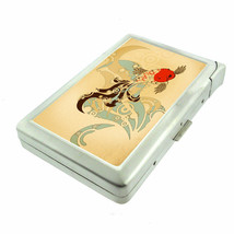 Zen Fish Em2 Cigarette Case with Built in Lighter Metal Wallet - £15.44 GBP