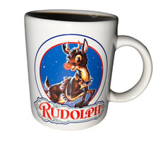 Vtg 1993 Rudolph The Red Nosed Reindeer Accent Coffee Mug Cup Collectibl... - $11.88