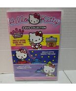  DVD Hello Kitty Triple Pack (goes to the movies, saves the day, plays p... - $4.95