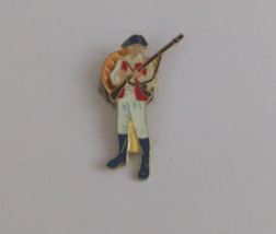 Vintage British Soldier Revolutionary War Lapel Hat Pin - £6.88 GBP