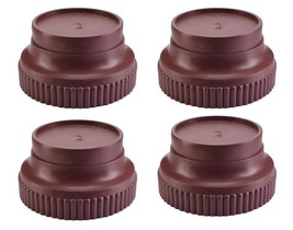 Furniture MultiPurpose 4 Pcs Round Plastic Legs Foot and Stand 5.5x5.5x2... - $32.66