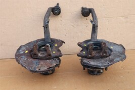 95-02 TACOMA Front Spindles Knuckles NON ABS Manual Locking Hubs Set L&R image 8