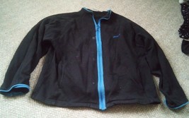 016 Womens Fila Zipper Front Sweat Shirt Long Sleeve Athletic Wear - £9.56 GBP