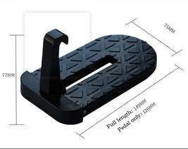 Car Roof Rack Step Car Door Step Universal Latch Hook Auxiliary Foot Pedal 4 pcs - £94.16 GBP