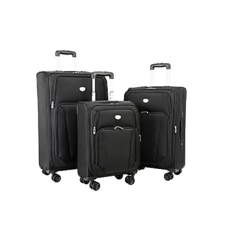 Berkley Jensen 3Piece Expandable Spinner Set Luggage