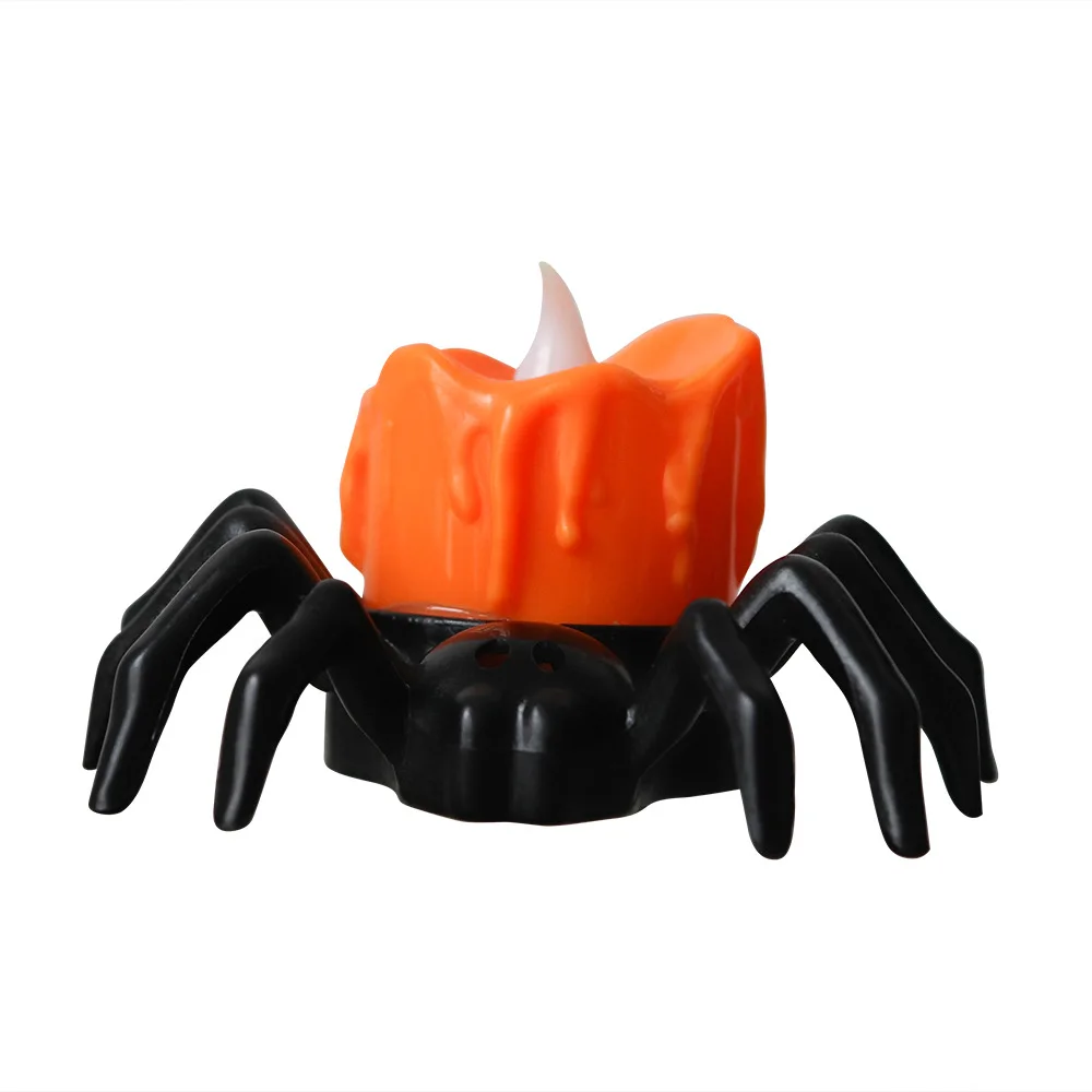 6/12Pcs  Spider Candle LED Lamp Atmosphere Layout Decoration for Party Holiday D - £43.29 GBP