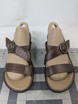 Clarks Brown Sandals 65214 Sz 7M - £23.12 GBP