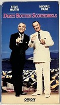 Dirty Rotten Scoundrels VHS 1988 Home Video Steve Martin, Michael Caine Comedy - £3.89 GBP