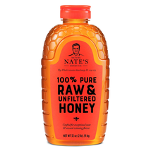 Nate&#39;S 100% Pure, Raw &amp; Unfiltered Honey - Award-Winning Taste, 32Oz. Squeeze Bo - $19.62