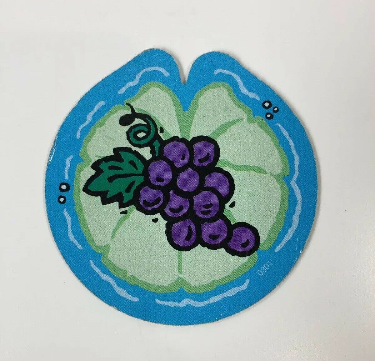 Fisher Price Turtle Picnic Matching Game Replacement Lily Pad Grapes Card 1998 - £4.70 GBP