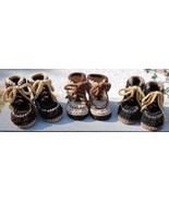 Handmade Baby Booties - Work or Hiking Boots Choice of Colors - Crochet ... - $18.00
