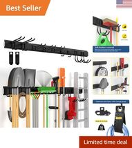 Rust-Resistant Steel Wall Mounted Garage Storage System - 500lbs Capacity - $85.37