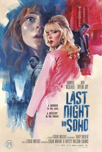 Last Night in Soho Poster Edgar Wright Movie Art Film Print Size 24x36 27x40 #2 - £9.37 GBP+