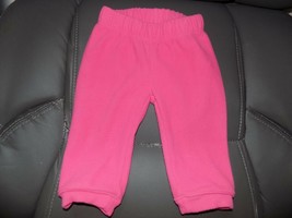 The North Face Pink Elastic-Waist Fleece Pants Size 3-6 Months EUC - £15.49 GBP