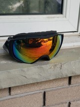 Outdoor Master Ski Googles OTG Anti Fog 100% UV400 Protection - Black - £11.55 GBP