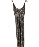 Unbranded Women&#39;s Maxi Dress Size S  Black / White Design Adjust Straps ... - $556.03 MXN