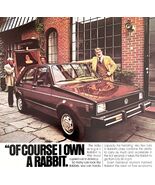Volkswagen Rabbit 1979 Advertisement Automobilia Vintage Does It Again D... - $313.93 MXN