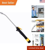 Versatile RV Water Heater Rinser with 360-Degree Spraying - Stainless Steel - $23.74