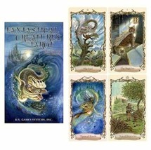 Occult GOTHIC Gifts Fantastic Creatures Tarot Reading Card Set &amp; Book - £35.22 GBP