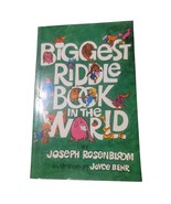Biggest Riddle Book in the World Youth Kids Book VG Joke Book Funny - $5.40 CAD