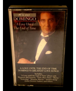 Placido Domingo A Love Until The End Of Time 1988 Vintage Audio Cassette... - £9.80 GBP