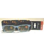 Womens Fashion +2.50 Reading Glasses Eyeglasses With Case Blue - $5.88