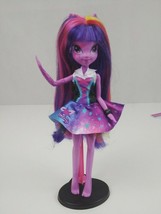 2013 My Little Pony Equestria Girls Twilight Sparkle 9&quot; Doll Rainbow Rocks - $14.54