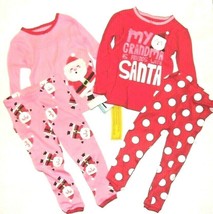 Just One You by Carter&#39;s Toddler Girls 4pc Christmas Pajama Set 18M, 2T,... - $18.99