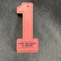 Vintage Frohna, MO Plastic Ice Scraper West End Tavern &amp; Grocery - £6.86 GBP