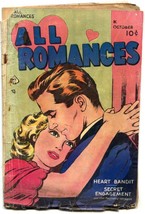 All Romances #2 1949- Ace Comics Golden Age FAIR - £35.45 GBP