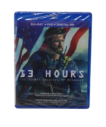 13 Hours: The Secret Soldiers of Benghazi (Blu-ray/DVD, 2016) NEW Sealed - €8,46 EUR
