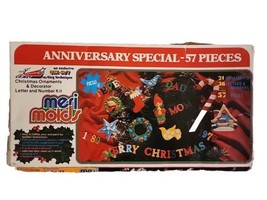 Comet Meri Molds 57 Piece Full Dimension Holiday Christmas Ornament Set ... - £45.30 GBP