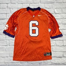 Clemson Tigers Football Jersey #6 Nike Team Adult Mens Small NCAA Orange - $73.21