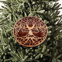 Best Wife Ever Celtic Tree of Life - Cedar Ornament - £15.62 GBP