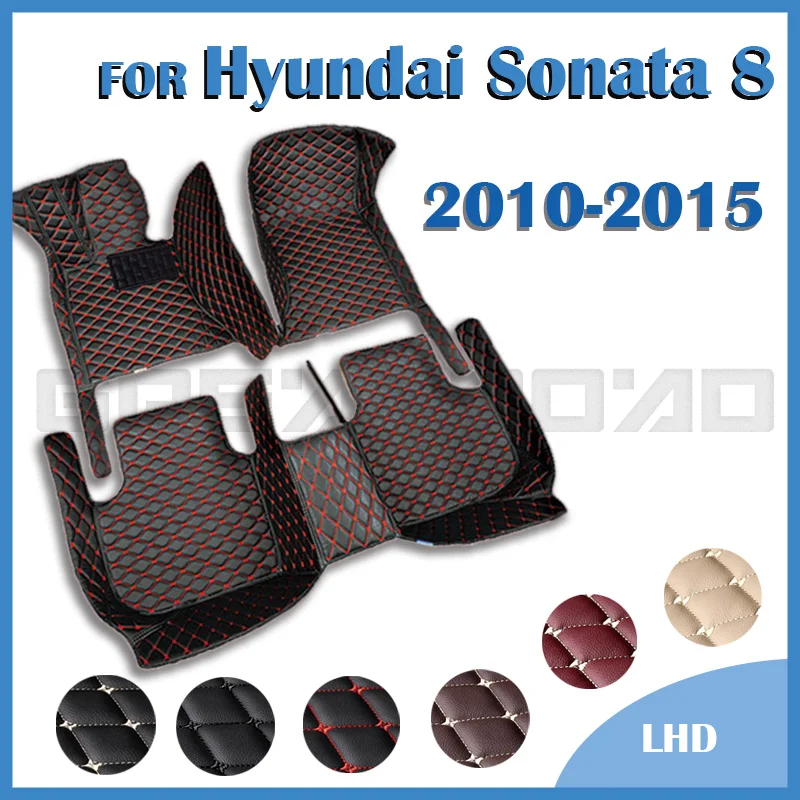Car Floor Mats For Hyundai Sonata 8 2010 2011 2012 2013 2014 2015 Custom Auto - £69.35 GBP