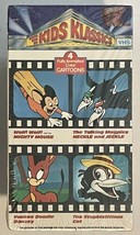 Kids Klassics VHS Mighty Mouse Heckle &amp; Jeckle 4 Vintage Animated Color Cartoons - £9.78 GBP