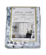 Allen Roth Sheer Candian Grommet Top Panel Blue 50x84in 939074 - €22,27 EUR