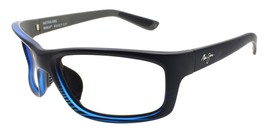 Maui Jim Kanaio Coast MJ766-08C Sunglasses Translucent Blue Black FRAME ... - £46.36 GBP