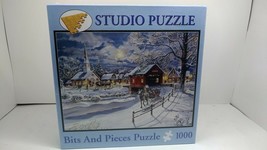 Bits And Pieces Puzzle 1000 Jess Hager Winter Sleigh - $29.99