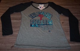 Women&#39;s Teen Philadelphia Phillies Mlb Baseball T-shirt Medium New w/ Tag - £15.78 GBP