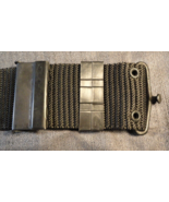 ORIGINAL VIETNAM WAR ERA BLACK PISTOL BELT BLACK OPERATIONS WEB BELT LAR... - $35.17 CAD