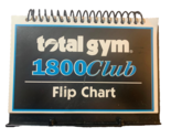 Total Gym 1800 Club Exercise Flip Chart WITH Tower Insert - £23.44 GBP