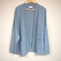 Oversized Knit Grandmacore Cardigan Sweater Women’s XL Soft Cozy Waffle ... - $35.64