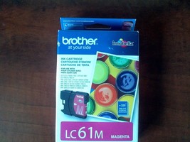 Brother LC61M Magenta Ink Cartridge Innobella Genuine New - £9.41 GBP