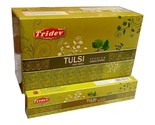 Tridev Tulsi Incense Sticks Hand Rolled Premium Fragrance Masala Agarbat... - $21.30