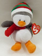 2006 TY Jingle Beanies Collection Icicles Holiday Penguin MINI - £18.82 GBP